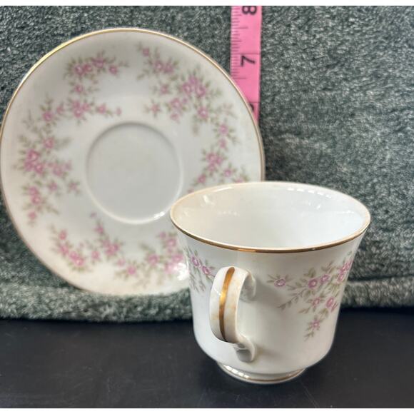 Vintage 1960s Premiere Fine China Japan April Rose Pattern - Picture 4 of 11